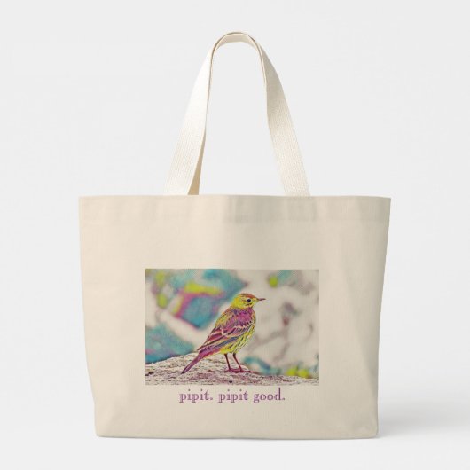 Grand Tote Bag Pipit fourre-tout (Dos)