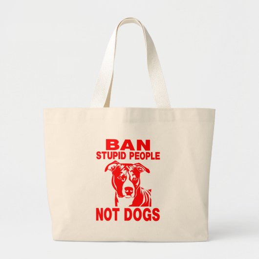 GRAND TOTE BAG PITBULL (Devant)