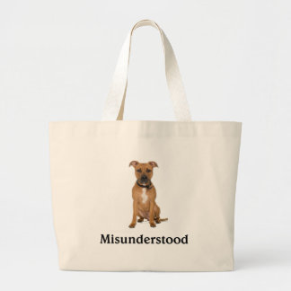 Grand Tote Bag Pitbull - mal compris