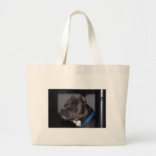 Grand Tote Bag Pitbull Terrier américain