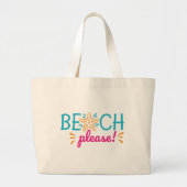 Grand Tote Bag Plage (Devant)