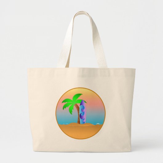 Grand Tote Bag Plage (Devant)