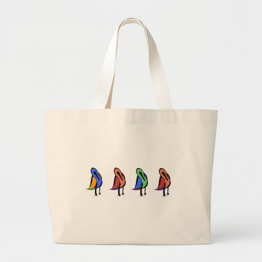 Grand Tote Bag Plaisir de Neotropical (Devant)