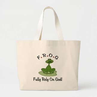 Grand Tote Bag Pleinement confiance en Dieu