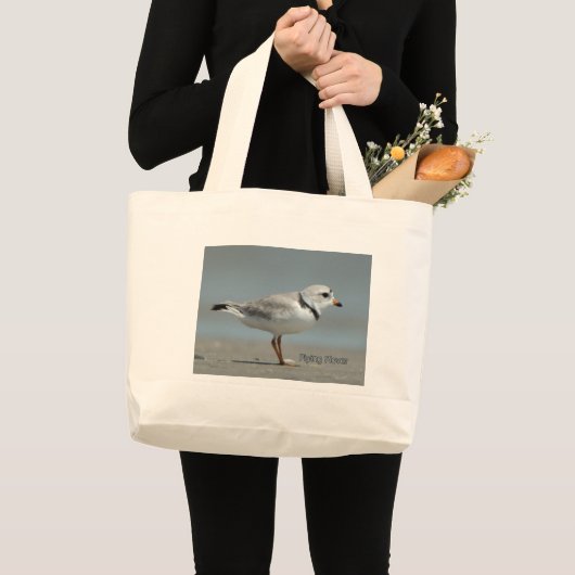 Grand Tote Bag Pluvier sifflant (Devant (produit))