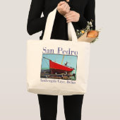 Grand Tote Bag Poinçon de rhum (Devant (produit))