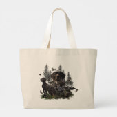 Grand Tote Bag Pointeurs germains (GSP) (Dos)