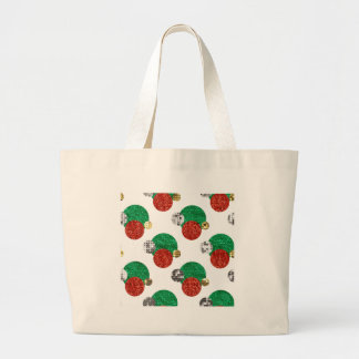 Grand Tote Bag points de noël séquentiel