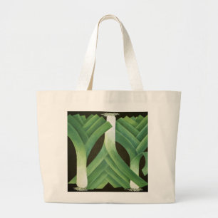 Grand Tote Bag Poireaux 2014