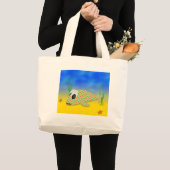 Grand Tote Bag Poisson Carton mignon (Devant (produit))