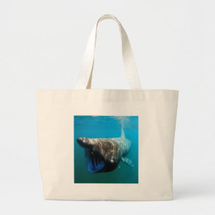 Grand Tote Bag Poisson de requin Océan tropical Destin Cadeaux