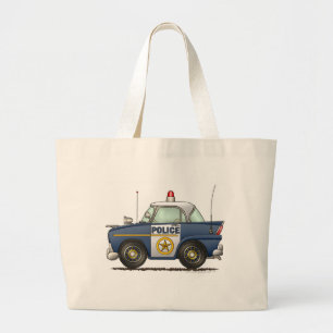 Grand Tote Bag Police de voiture de police