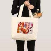 Grand Tote Bag Polychromoptique #1A by Michael Moffa (Devant (produit))