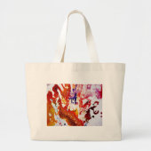 Grand Tote Bag Polychromoptique #1A by Michael Moffa (Devant)