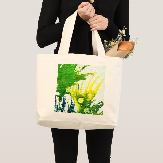 Grand Tote Bag Polychromoptique #2B par Michael Moffa (Devant (produit))