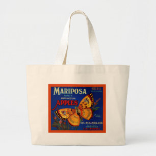 Grand Tote Bag Pommes de Mariposa