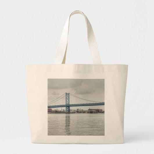 Grand Tote Bag Pont de Ben Franklin (Devant)