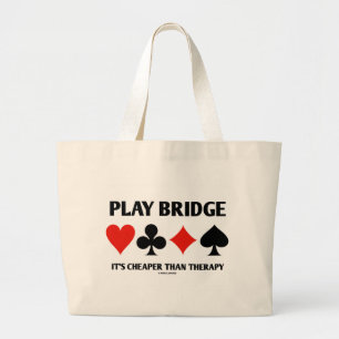 Grand Tote Bag Pont de jeu il est meilleur marché que la thérap