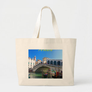 Grand Tote Bag Pont du Rialto Venise - Pro Photo