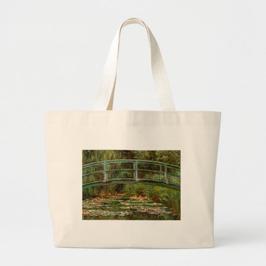 Grand Tote Bag Pont français de Monet Giverney (Devant)