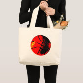 Grand Tote Bag Pop Art Basket (Devant (produit))