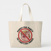 Grand Tote Bag Porky Pig Party: Game Over for One-Party Rule (Dos)