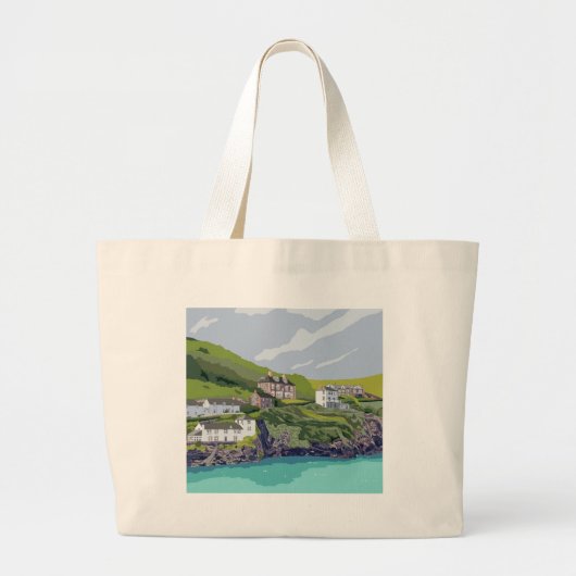 Grand Tote Bag Port Isaac - Port Wen (Devant)
