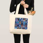 Grand Tote Bag portes (Devant (produit))