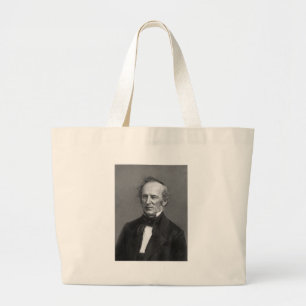 Grand Tote Bag Portrait de Cornelius Vanderbilt Daguerreotype
