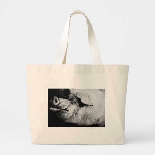 Grand Tote Bag portrait de portier (Devant)