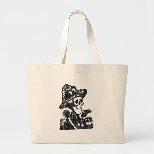 Grand Tote Bag Posada General Skeleton (Calavera) (Devant)