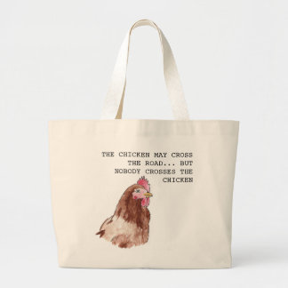 Grand Tote Bag Poulet Fourre-tout