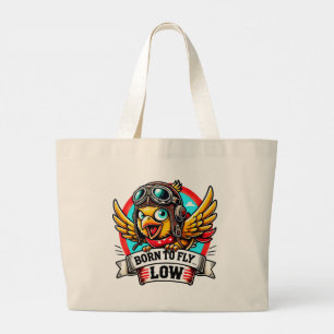 Grand Tote Bag Poulette Aviatrice