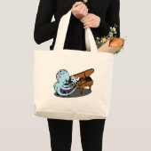 Grand Tote Bag poulpe (Devant (produit))