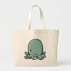 Grand Tote Bag Poulpe de bande dessinée