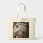 Grand Tote Bag Poupée enorme fourre-tout d'art (Devant)