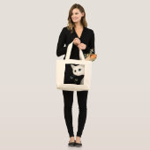 Grand Tote Bag Pour l'amour des chats (Devant (modèle))
