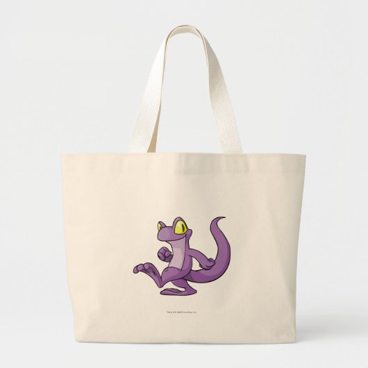 Grand Tote Bag Pourpre de Techo (Devant)