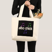 Grand Tote Bag Poussin d'alto de chanteur (Devant (produit))