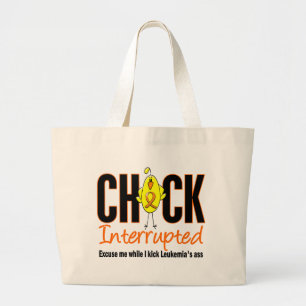 Grand Tote Bag Poussin de leucémie interrompu