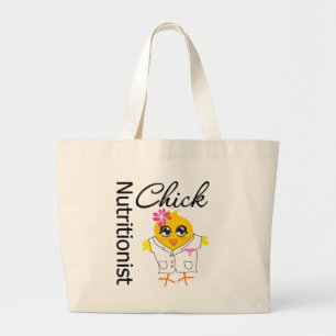 Grand Tote Bag Poussin de nutritionniste