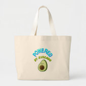 Grand Tote Bag Powered by Avocado (Devant)