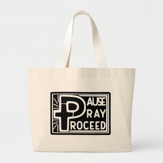 GRAND TOTE BAG PRATIQUE DE LA PAUSE (Devant)