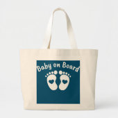 Grand Tote Bag Pregnant saying for expectant mothers pregnancy (Devant)