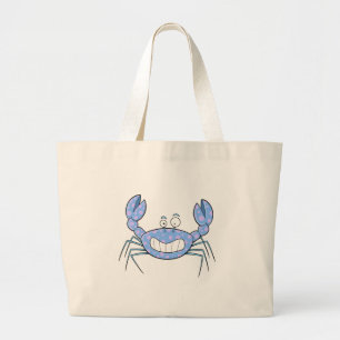 Grand Tote Bag Présent mignon unique de cadeau de crabe
