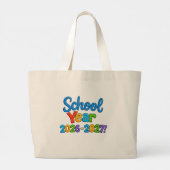 Grand Tote Bag Prêt à Apprendre (Dos)