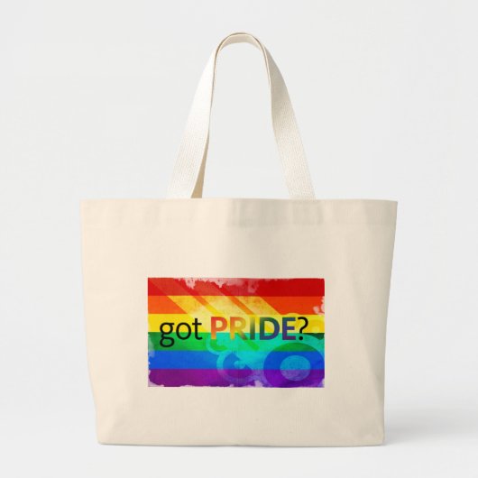 Grand Tote Bag Pride LGBT Flag (Devant)