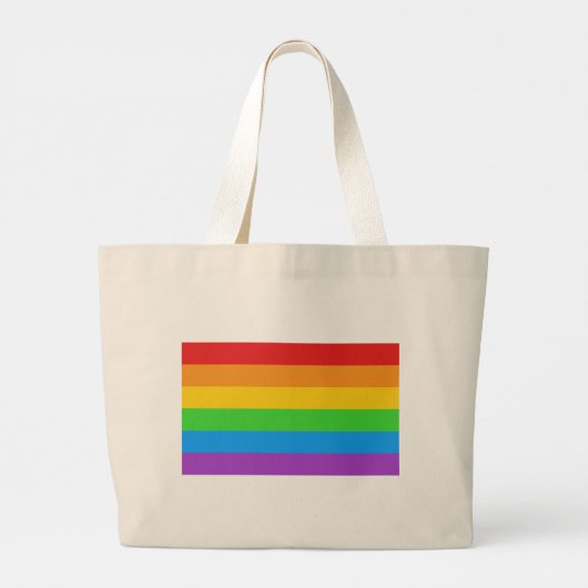 Grand Tote Bag PrideMega : Jumbo Rainbow Pride (Dos)