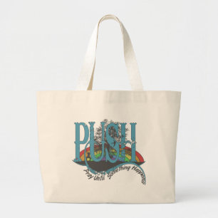 Grand Tote Bag Priez Jusqu'À Ce Que Quelque Chose Arrive