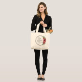 Grand Tote Bag Priez sans cesser (Devant (modèle))